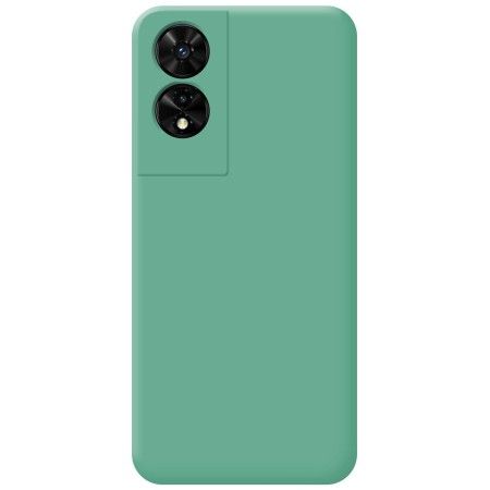 Funda Silicona Líquida Ultra Suave para TCL 505 color Verde