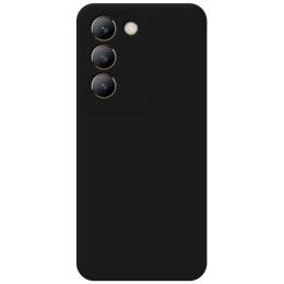Funda Silicona Líquida Ultra Suave para Vivo V40 SE 5G color Negra 2