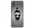 Funda Gel Tpu para Wiko View2 Diseño Barba Dibujos