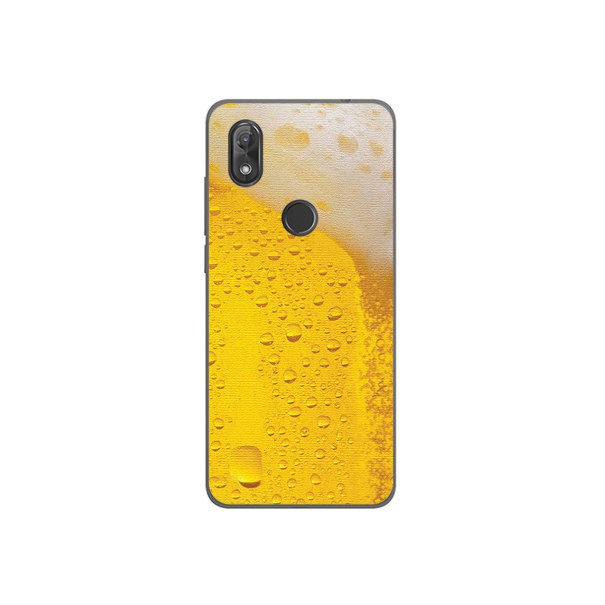 Funda Gel Tpu para Wiko View2 Diseño Cerveza Dibujos