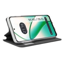 Funda Libro Soporte con Ventana para Realme 12 5G / 12x 5G color Negra 2