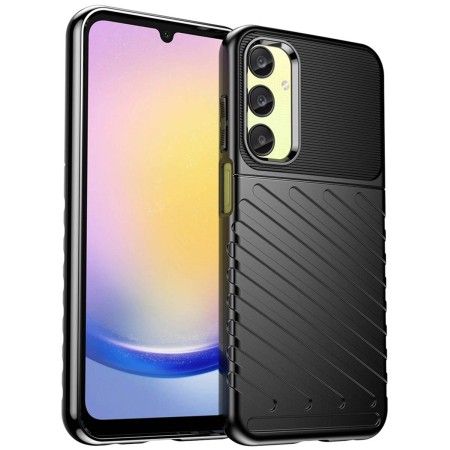Funda Gel Flexible Thunder Armor para Samsung Galaxy A25 5G color Negra