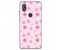 Funda Gel Tpu para Wiko View2 Diseño Flores Dibujos