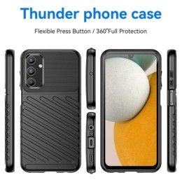 Funda Gel Flexible Thunder Armor para Samsung Galaxy A15 4G / 5G color Negra 2