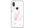 Funda Gel Tpu para Wiko View2 Diseño Flores Minimal Dibujos