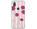 Funda Gel Tpu para Wiko View2 Diseño Flores Vintage Dibujos
