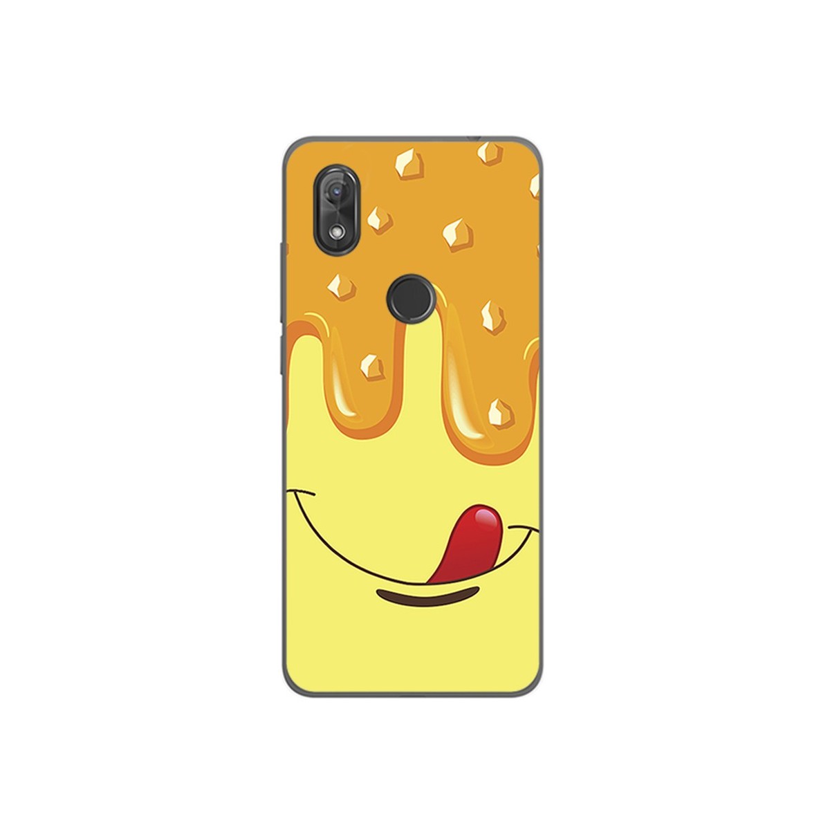 Funda Gel Tpu para Wiko View2 Diseño Helado Vainilla Dibujos