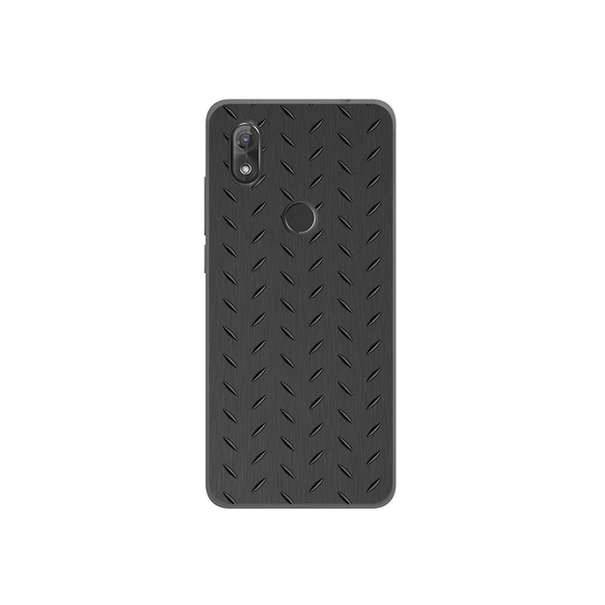 Funda Gel Tpu para Wiko View2 Diseño Metal Dibujos