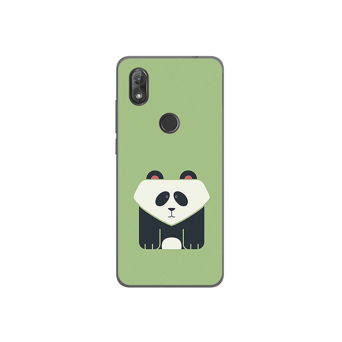 Funda Gel Tpu para Wiko View2 Diseño Panda Dibujos