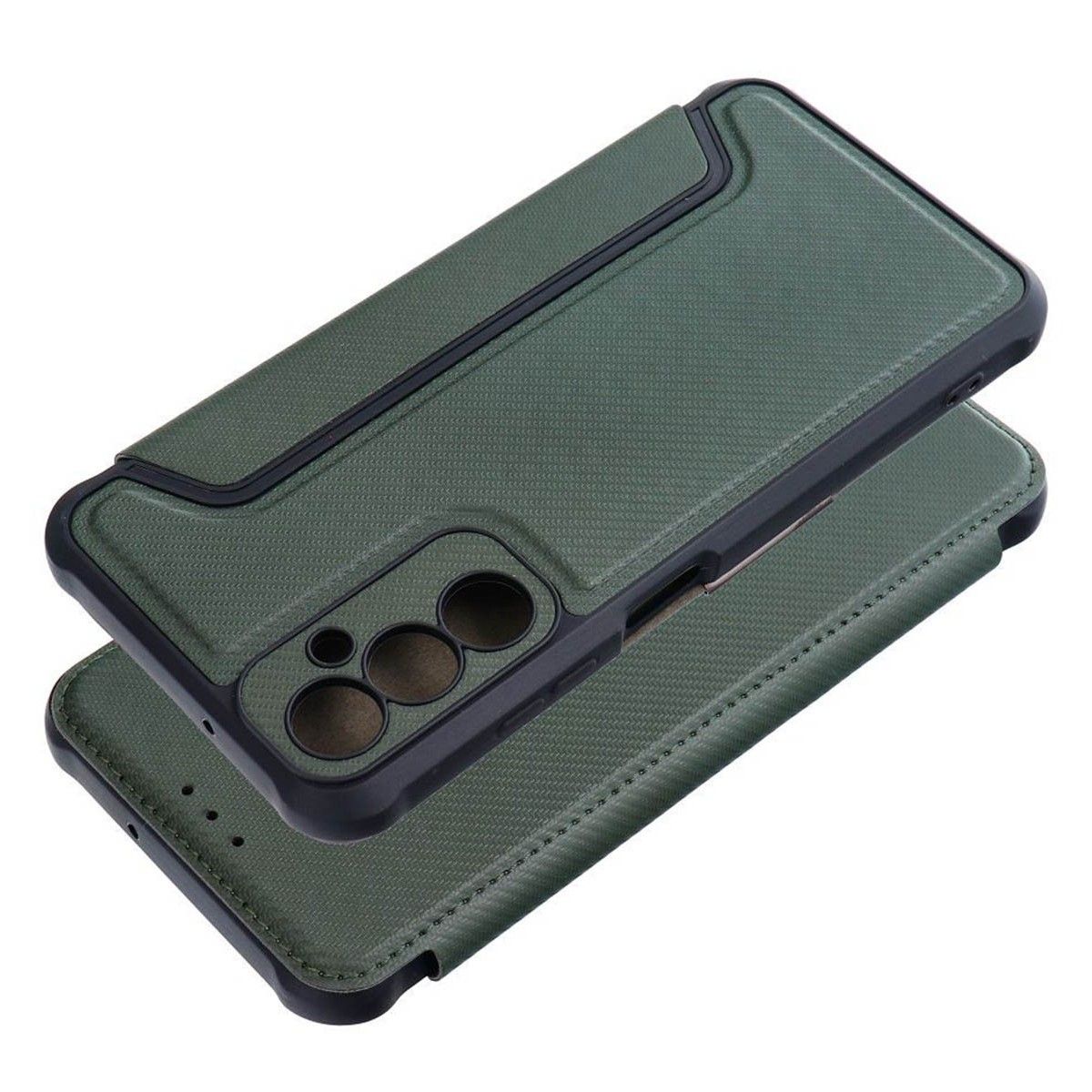 Funda Libro Magnética Antigolpes para Samsung Galaxy A05s color Verde