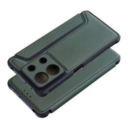 Funda Libro Magnética Antigolpes para Xiaomi Redmi Note 13 5G color Verde 2