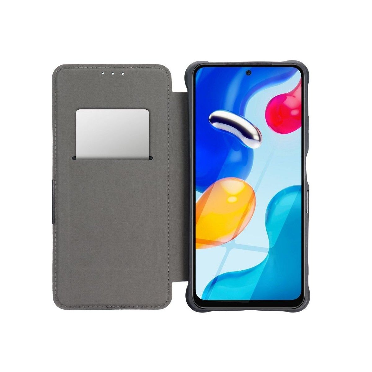 Funda Libro Magnética Antigolpes para Xiaomi Redmi Note 13 4G color Verde