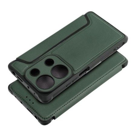 Funda Libro Magnética Antigolpes para Xiaomi Redmi Note 13 Pro 4G color Verde