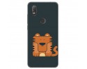 Funda Gel Tpu para Wiko View2 Diseño Tigre Dibujos
