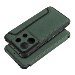 Funda Libro Magnética Antigolpes para Xiaomi Poco X6 5G color Verde 2