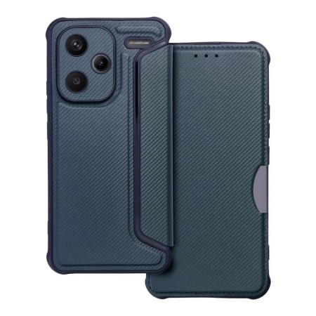 Funda Libro Magnética Antigolpes para Xiaomi Redmi Note 13 Pro+ Plus 5G color Azul