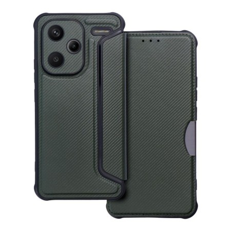 Funda Libro Magnética Antigolpes para Xiaomi Redmi Note 13 Pro+ Plus 5G color Verde