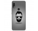 Funda Gel Tpu para Wiko View2 Pro Diseño Barba Dibujos