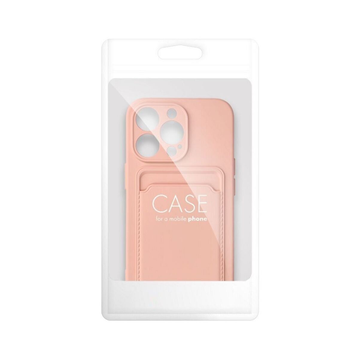 Funda Silicona Líquida con Tarjetero para Samsung Galaxy A35 5G color Rosa