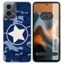 Funda Silicona para Motorola Moto G34 5G diseño Camuflaje 03 Dibujos