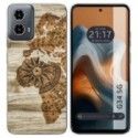 Funda Silicona para Motorola Moto G34 5G diseño Madera 07 Dibujos