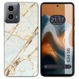 Funda Silicona para Motorola Moto G34 5G diseño Mármol 13 Dibujos
