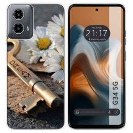 Funda Silicona para Motorola Moto G34 5G diseño Dream Dibujos
