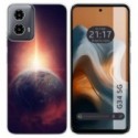 Funda Silicona para Motorola Moto G34 5G diseño Tierra Dibujos