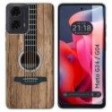 Funda Silicona para Motorola Moto G04 / G24 diseño Madera 11 Dibujos