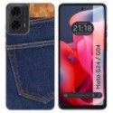 Funda Silicona para Motorola Moto G04 / G24 diseño Vaquero Dibujos