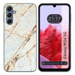 Funda Silicona para Samsung Galaxy M34 5G diseño Mármol 13 Dibujos