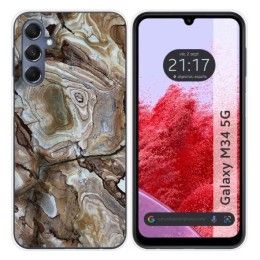 Funda Silicona para Samsung Galaxy M34 5G diseño Mármol 14 Dibujos