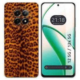 Funda Silicona para Realme 12 5G / 12x 5G diseño Animal 03 Dibujos
