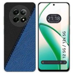 Funda Silicona para Realme 12 5G / 12x 5G diseño Cuero 02 Dibujos