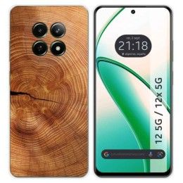 Funda Silicona para Realme 12 5G / 12x 5G diseño Madera 04 Dibujos