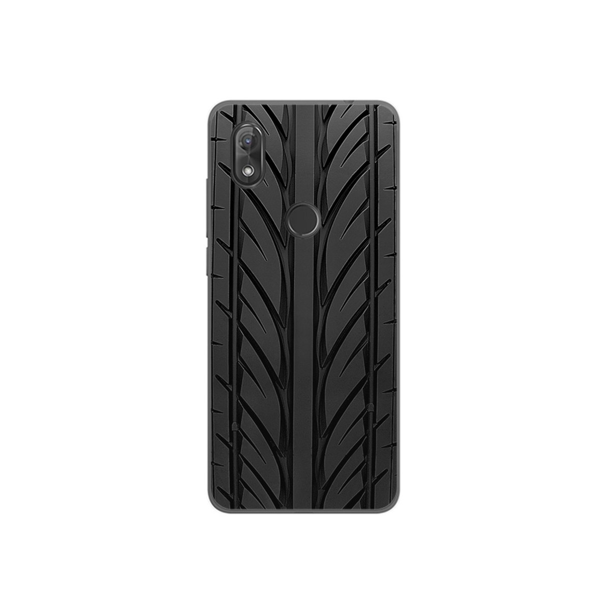 Funda Gel Tpu para Wiko View2 Diseño Neumatico Dibujos
