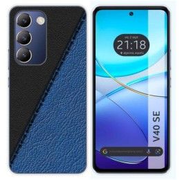 Funda Silicona para Vivo V40 SE 5G diseño Cuero 02 Dibujos