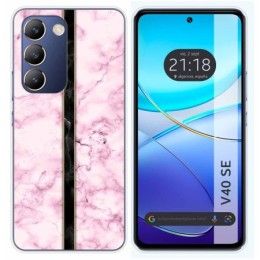 Funda Silicona para Vivo V40 SE 5G diseño Mármol 04 Dibujos