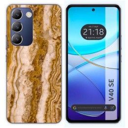 Funda Silicona para Vivo V40 SE 5G diseño Mármol 10 Dibujos
