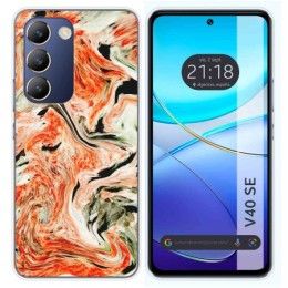 Funda Silicona para Vivo V40 SE 5G diseño Mármol 12 Dibujos