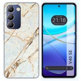 Funda Silicona para Vivo V40 SE 5G diseño Mármol 13 Dibujos