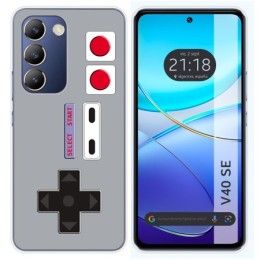 Funda Silicona para Vivo V40 SE 5G diseño Consola Dibujos