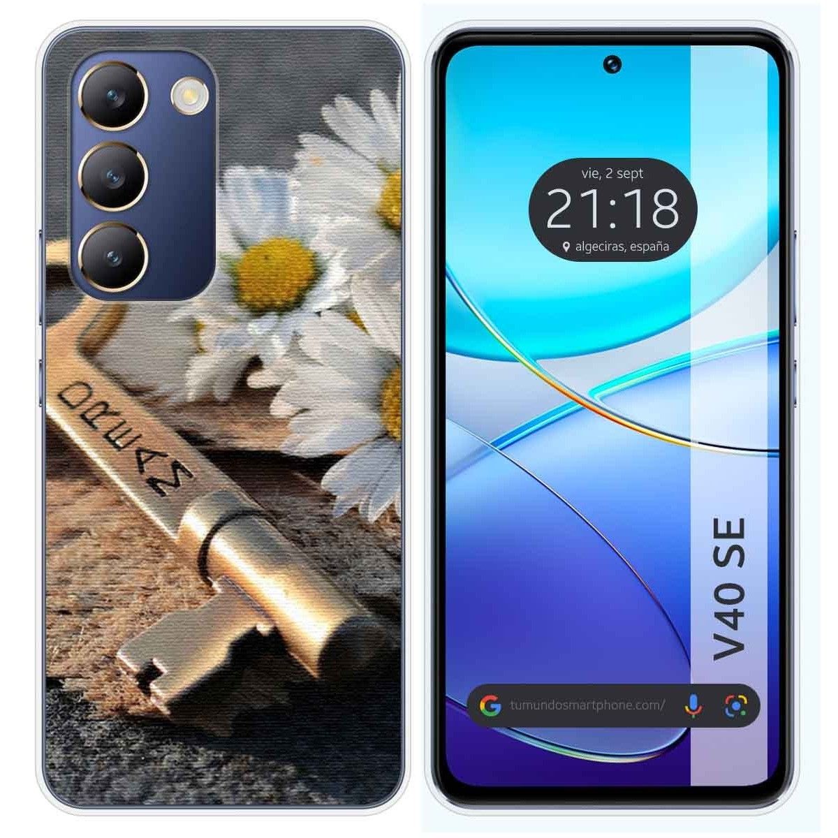 Funda Silicona para Vivo V40 SE 5G diseño Dream Dibujos