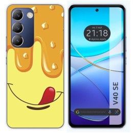 Funda Silicona para Vivo V40 SE 5G diseño Helado Vainilla Dibujos