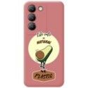 Funda Silicona Líquida Rosa para Vivo V40 SE 5G diseño Culo Natural Dibujos