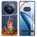 Funda Silicona Transparente para Realme 12 5G / 12x 5G diseño Suricata Dibujos