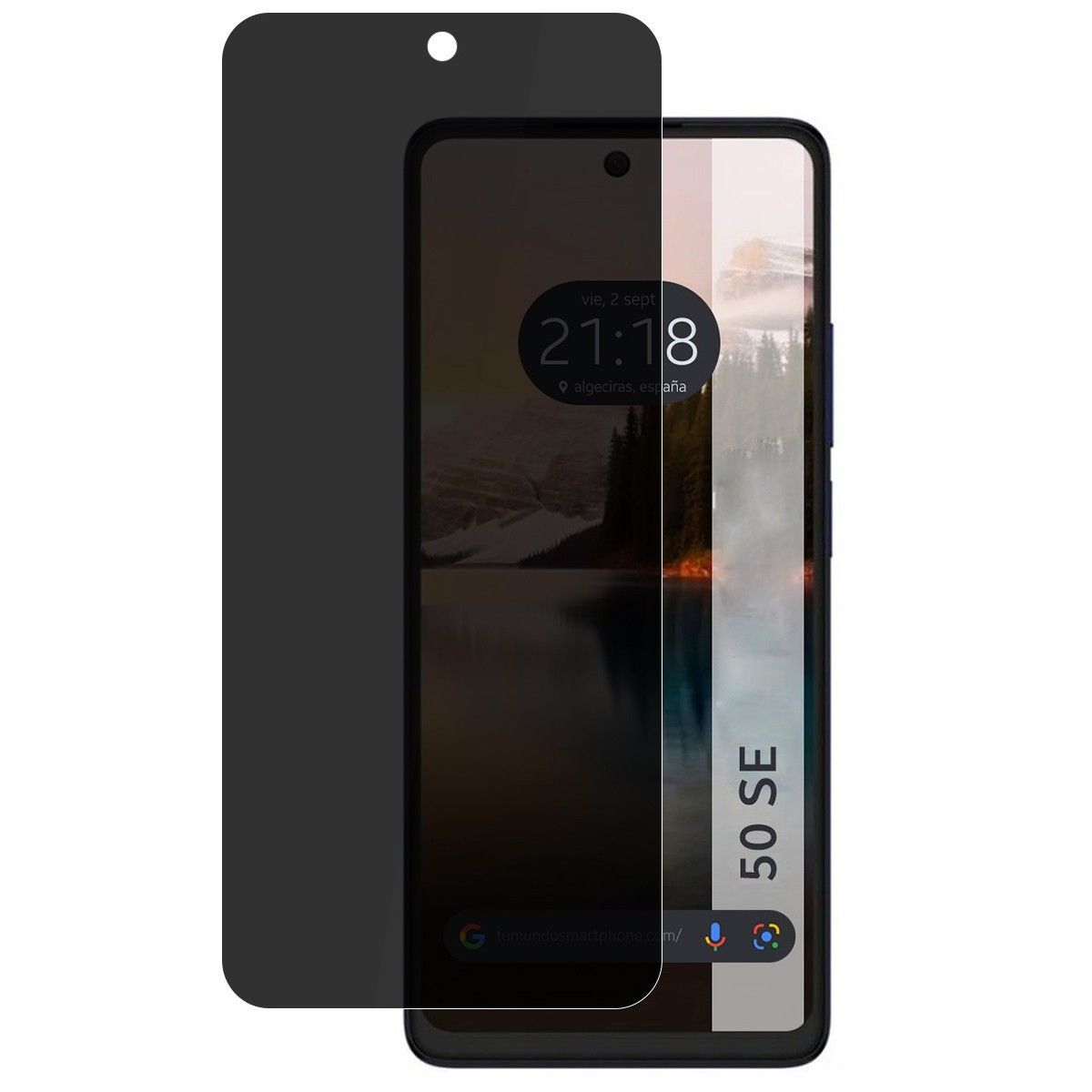 Protector Pantalla Hidrogel Privacidad Antiespías para TCL 50 SE