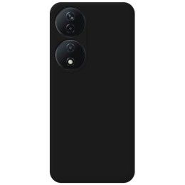 Funda Silicona Líquida Ultra Suave para Huawei Honor X7b color Negra 2