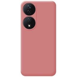 Funda Silicona Líquida Ultra Suave para Huawei Honor X7b color Rosa 2