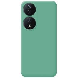 Funda Silicona Líquida Ultra Suave para Huawei Honor X7b color Verde 2